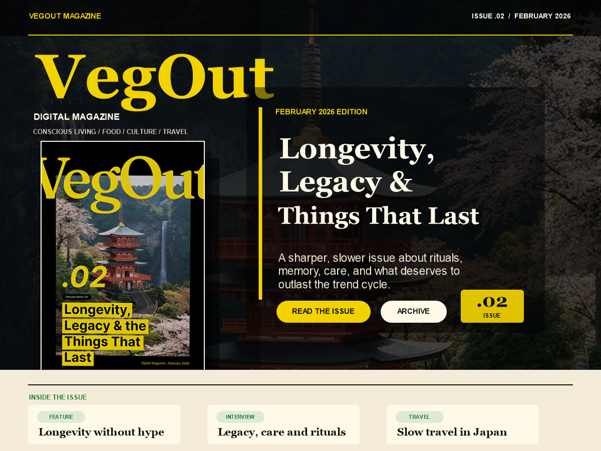 VegOut Magazine Theme