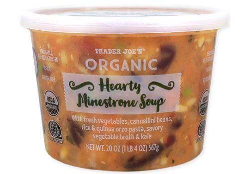 Trader Joe's Organic Hearty Minestrone Soup