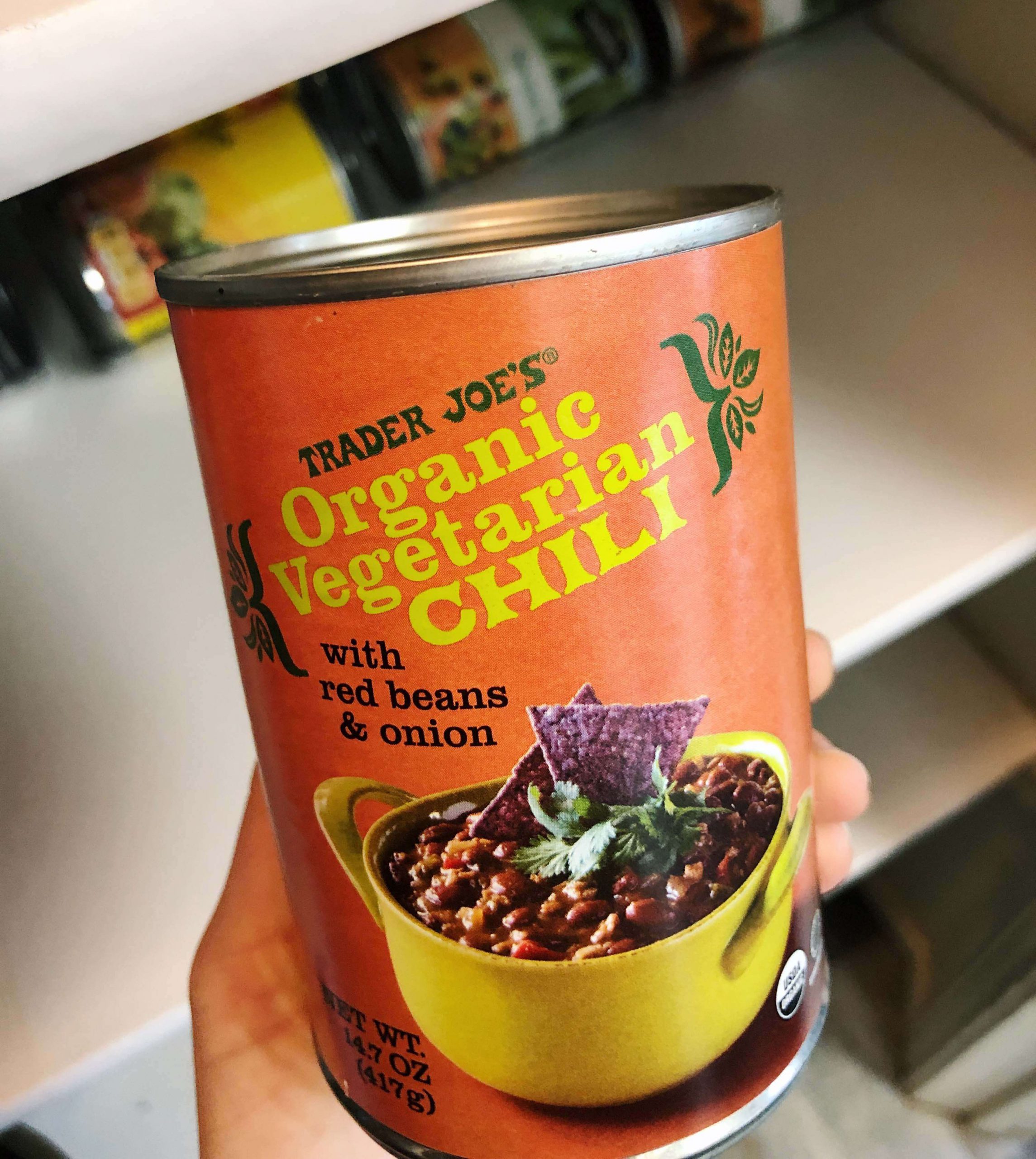 Trader Joe's Organic Vegetarian Chili