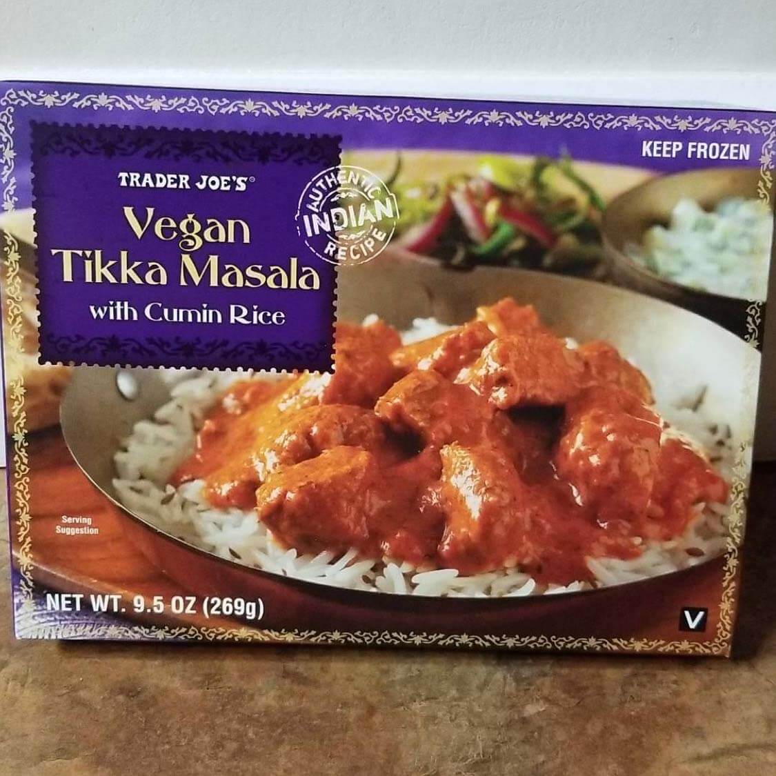 Trader Joe's Vegan Tikka Masala