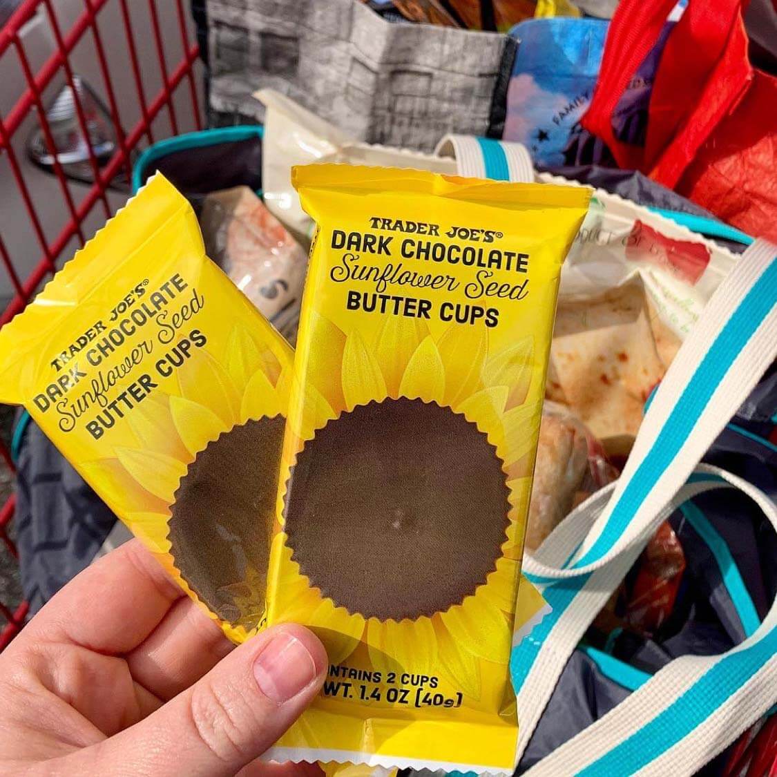 Trader Joe's Dark Chocolate Sunflower Seed Butter Cups