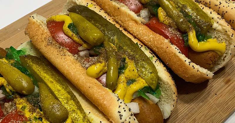 Chicago Hot Dogs Recipe