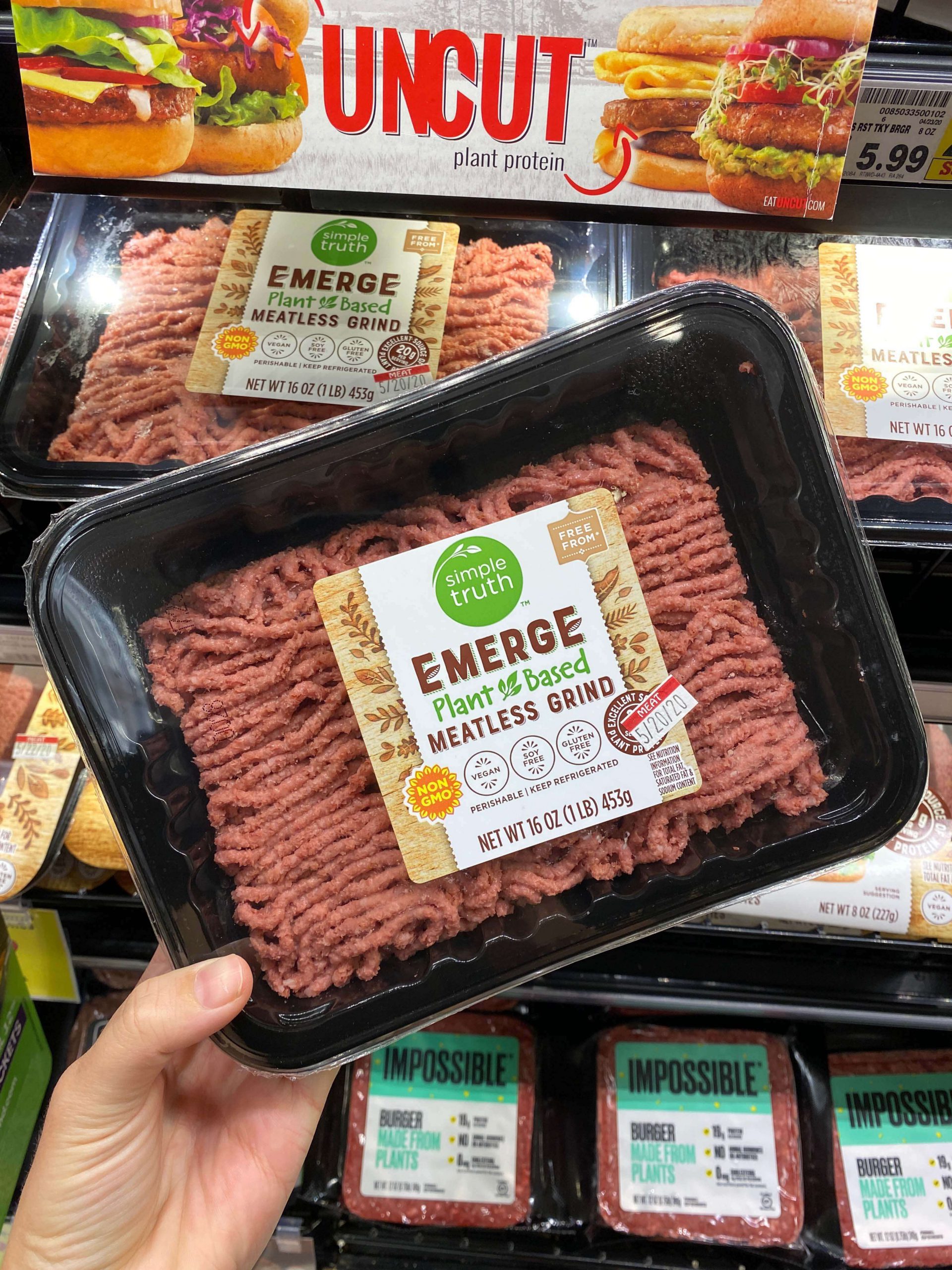 Kroger Simple Truth Plant-Based Meatless Grind