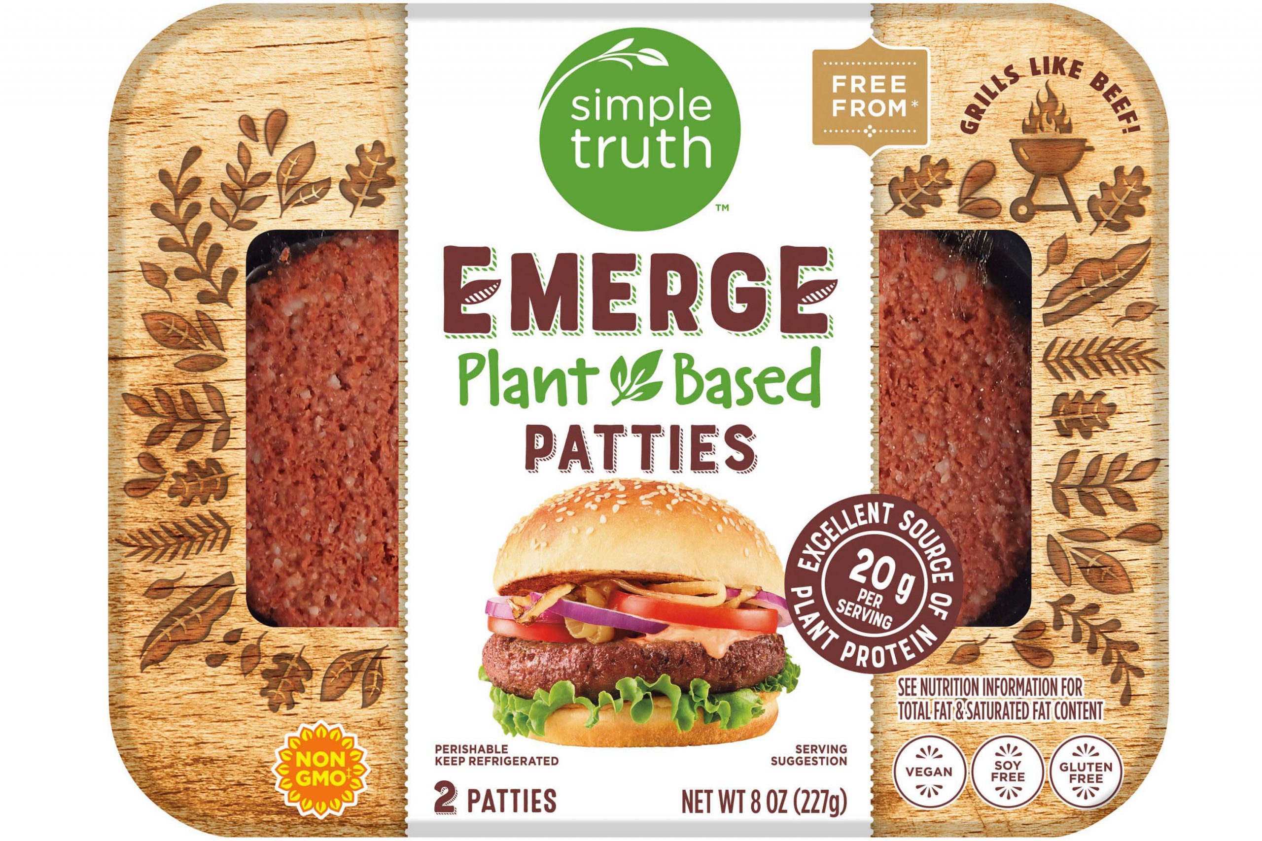 Kroger Simple Truth Burgers