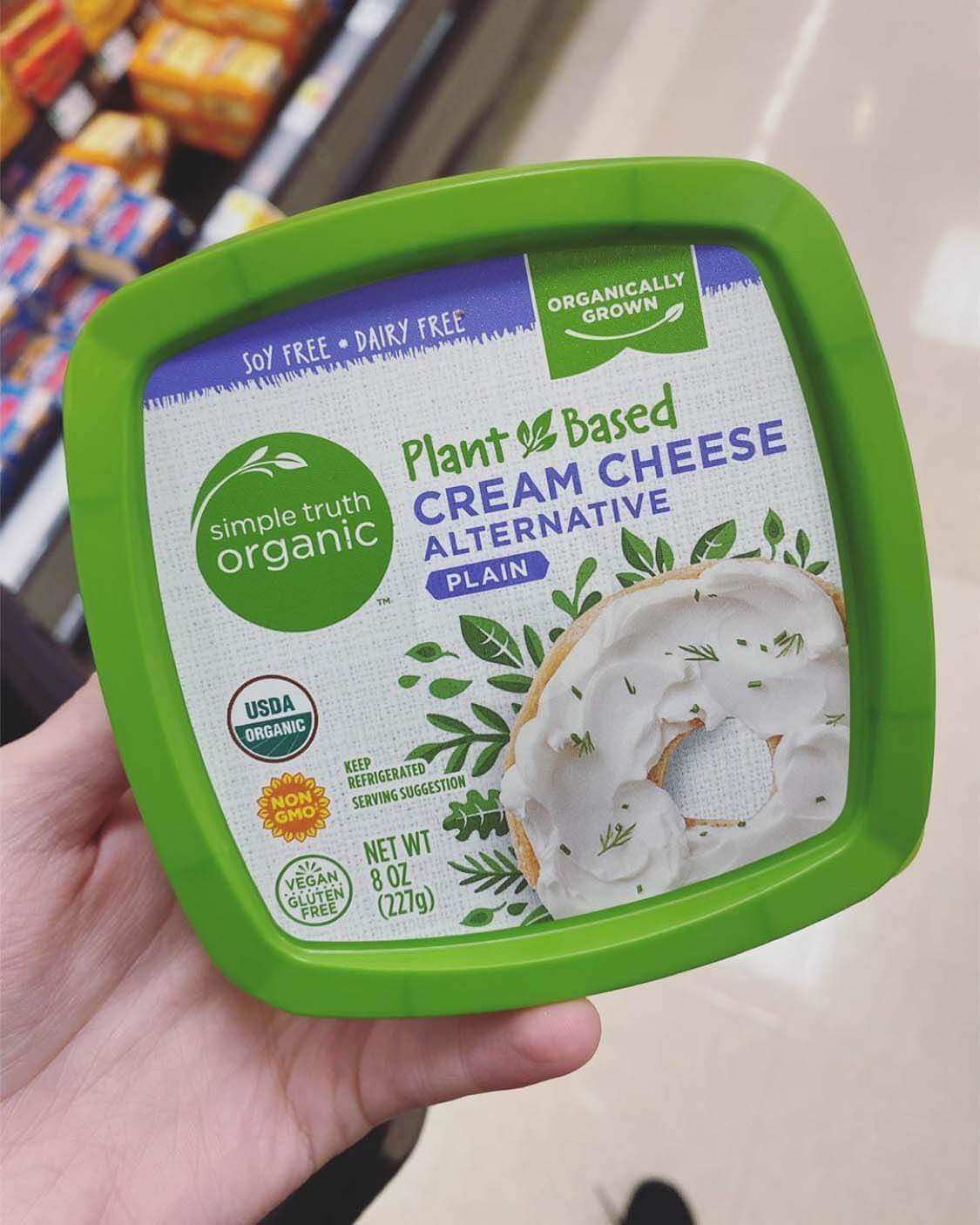 Kroger Simple Truth Plant-Based Cream Cheese
