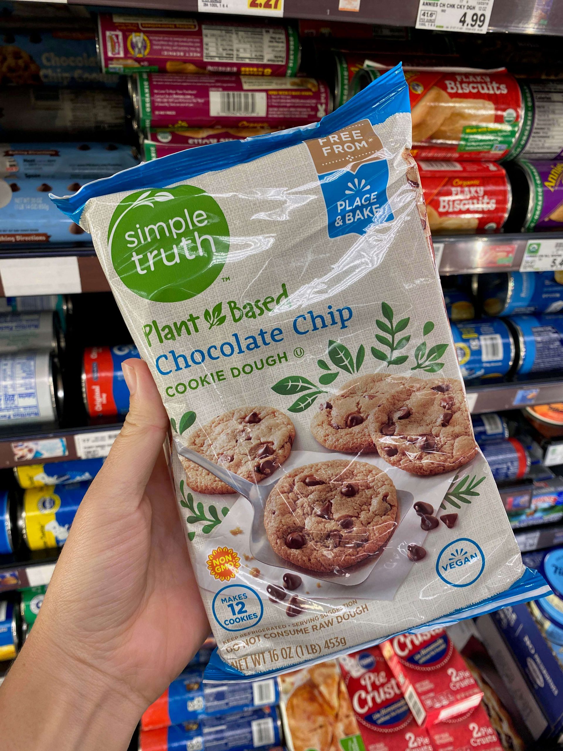 Kroger Simple Truth Vegan Cookie Dough