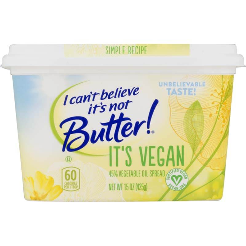 I Can't Believe It's Not Butter Vegan