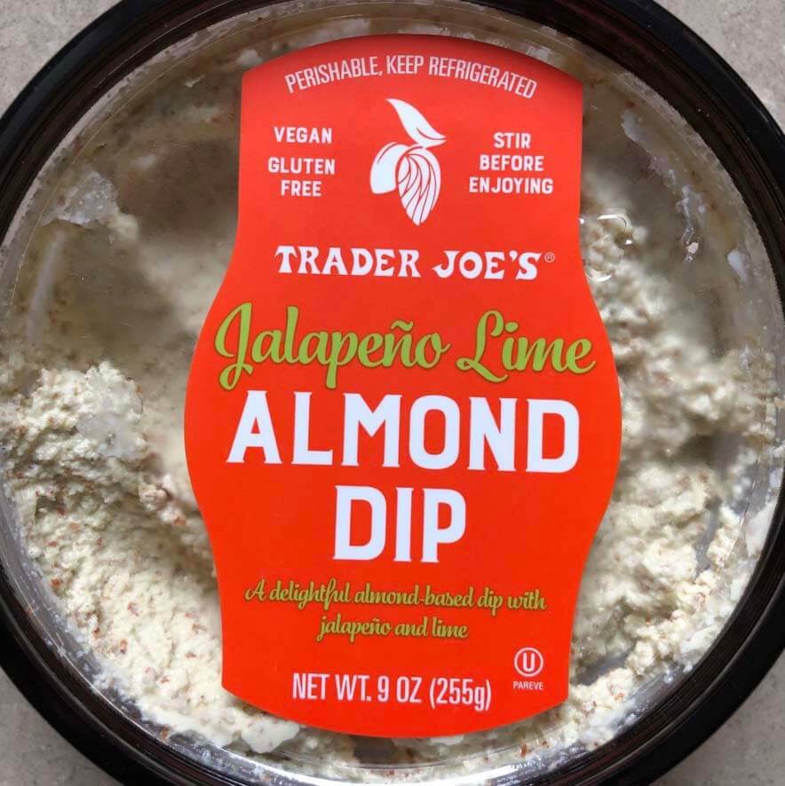 Trader Joe's Jalapeno Lime Almond Dip