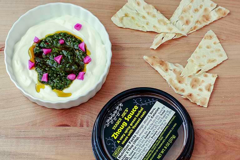 Trader Joe's Garlic Spread & Dip • Vegan ShowOff