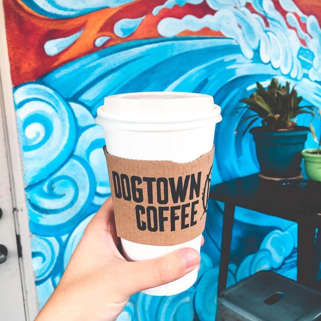 Dogtown Coffee matcha latte