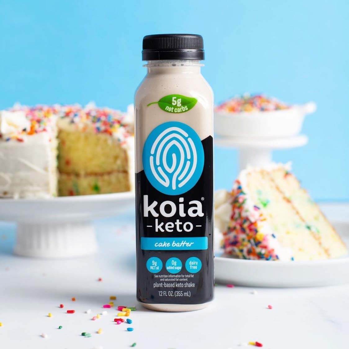 Koia Birthday Cake Plant-Based Protein Shake, 12 oz