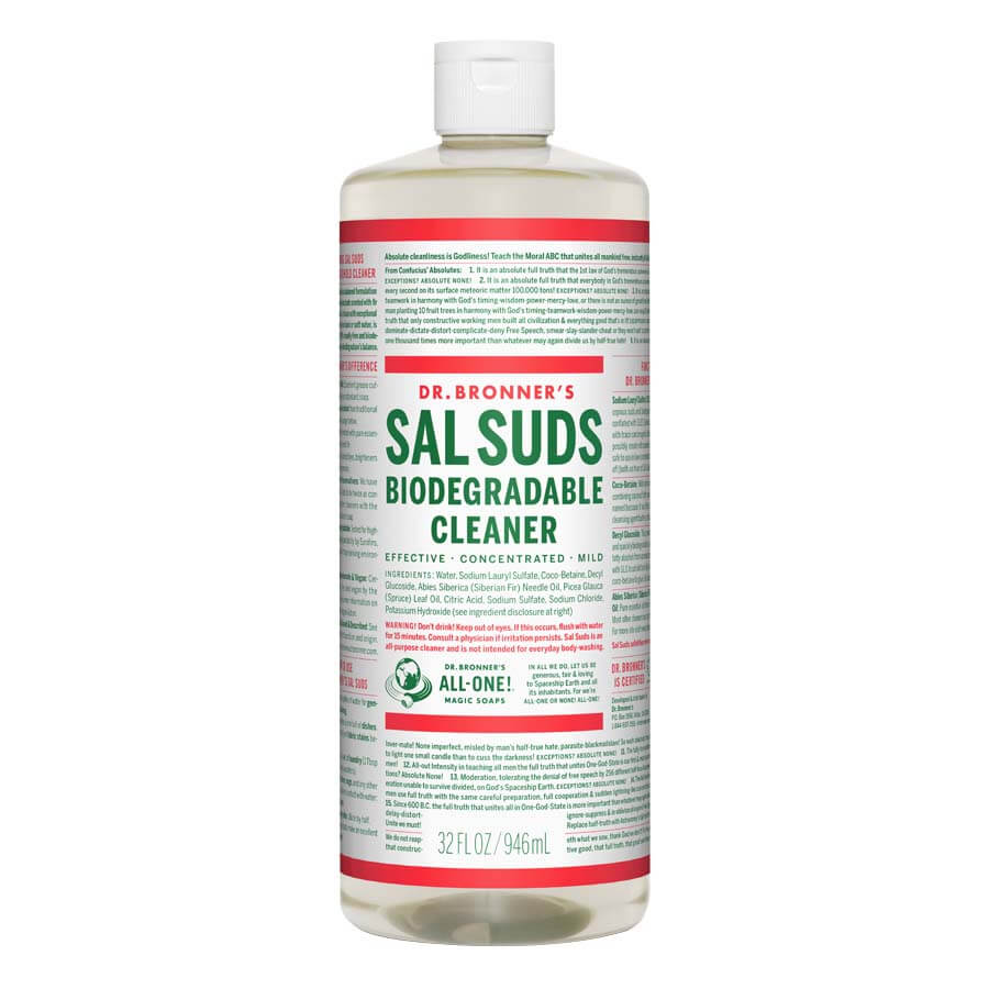 Top 5 uses for Dr Bronner's Sal Suds, Is Sal Suds Safe?