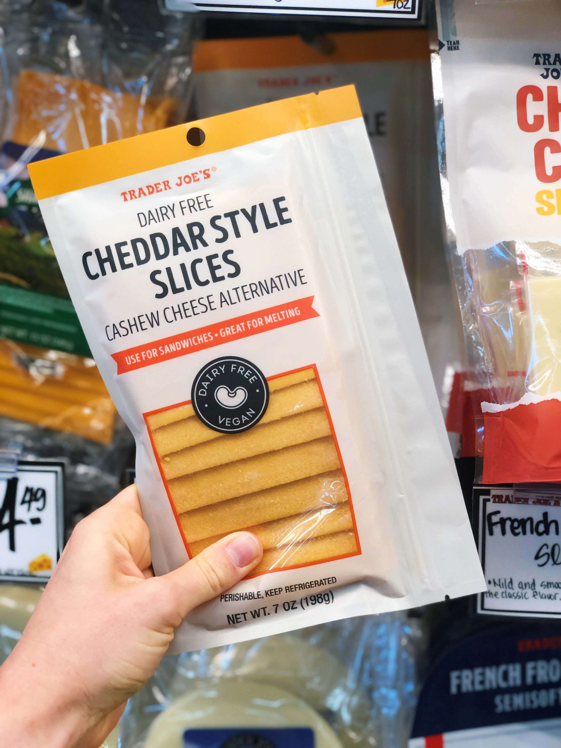 Trader Joe's Cheddar Style Slices
