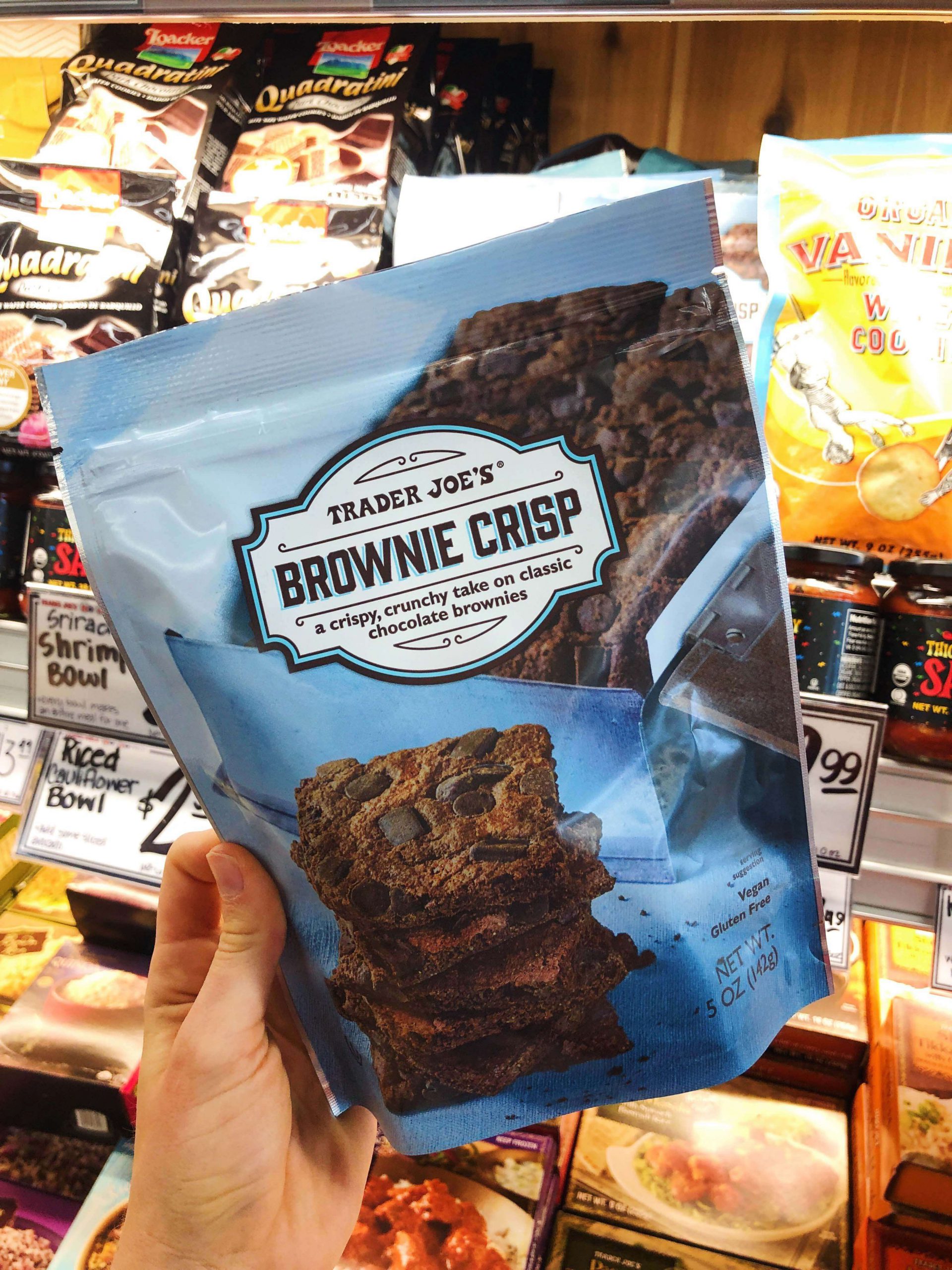 Trader Joe's Brownie Crisp