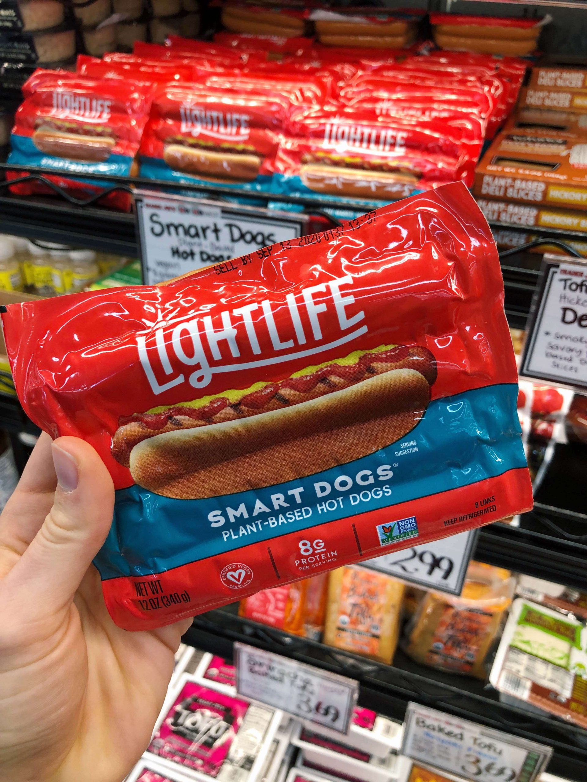Trader Joe's Lightlife Hot Dogs