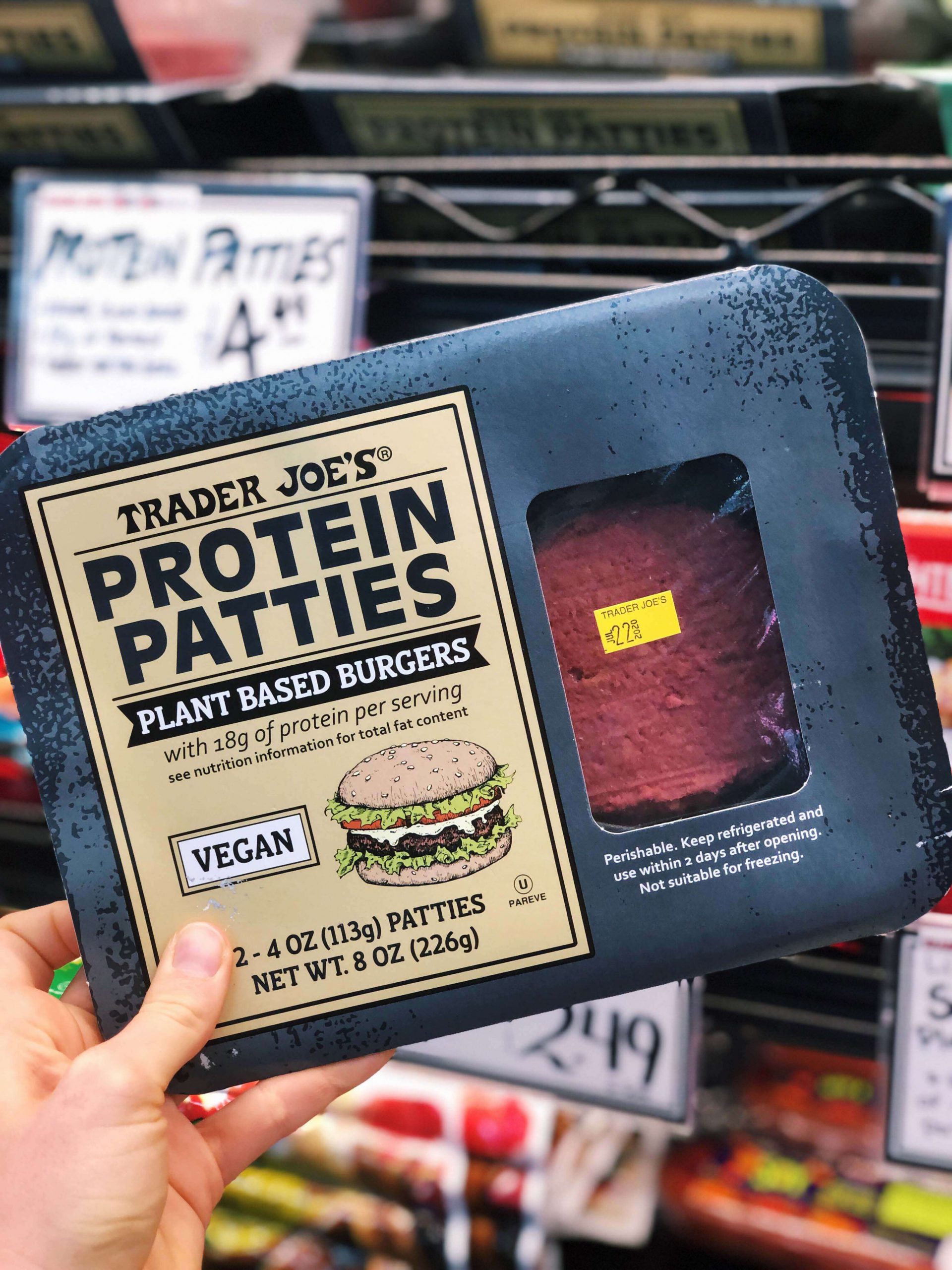 Trader Joe's Protein Patties