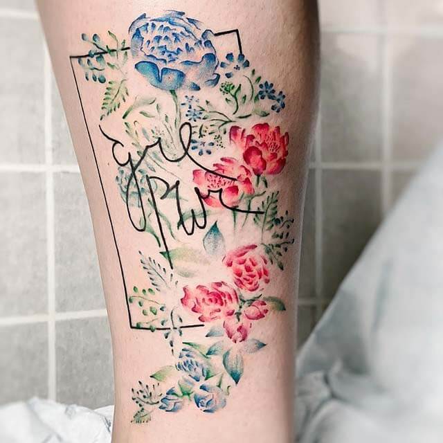  World Famous Flower Set Tattoo Ink, Vegan and