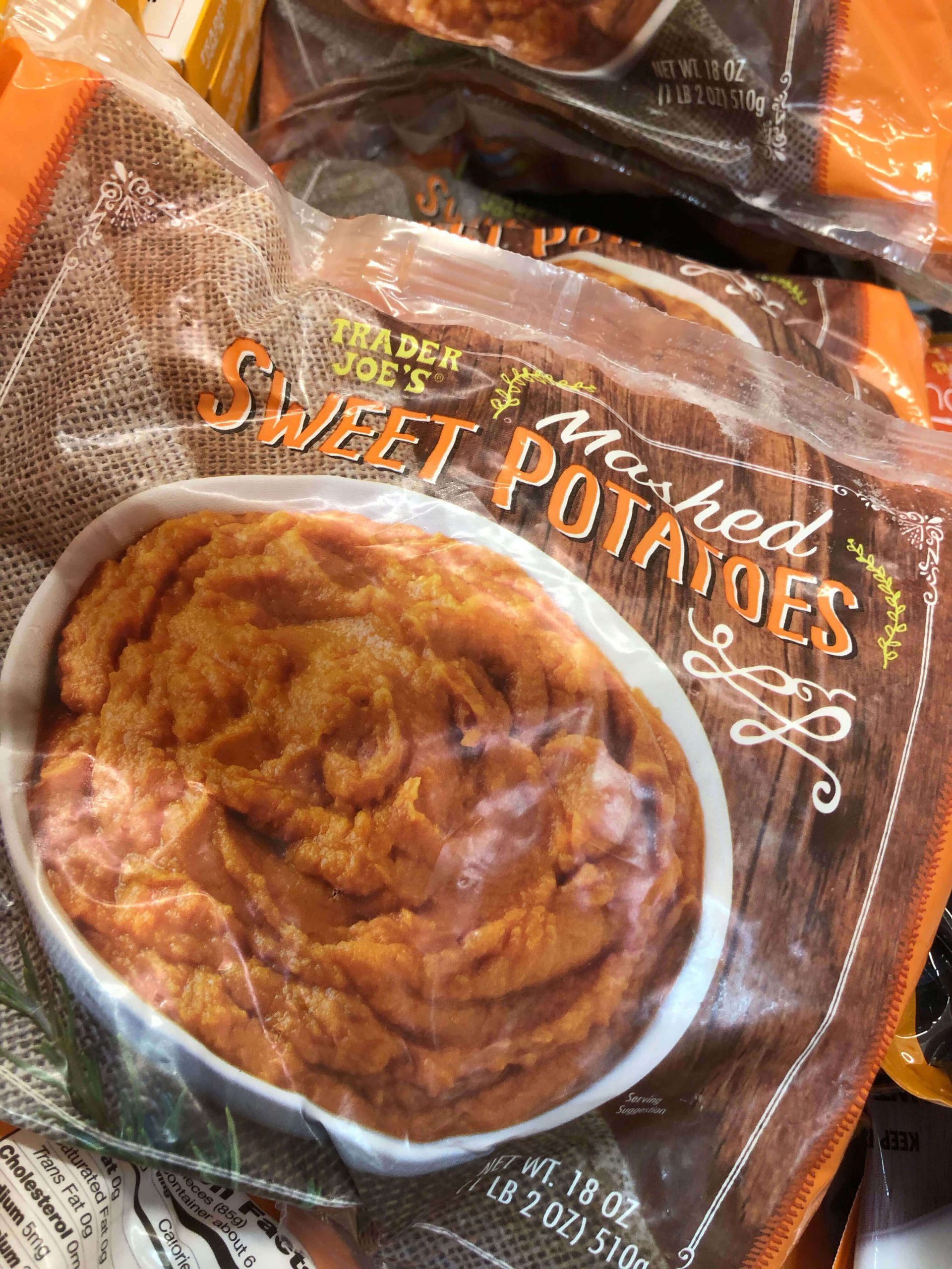 Trader Joe's Mashed Sweet Potatoes