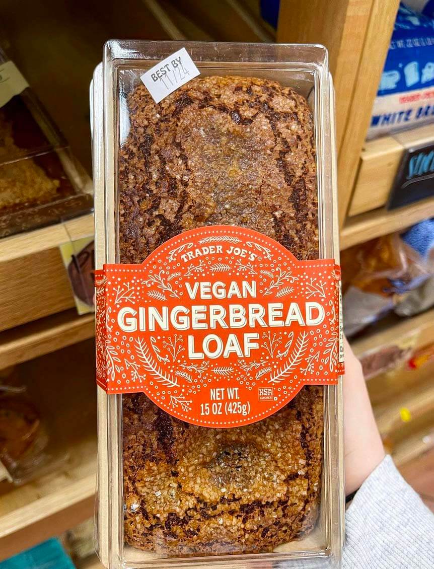 Vegan Gingerbread Loaf