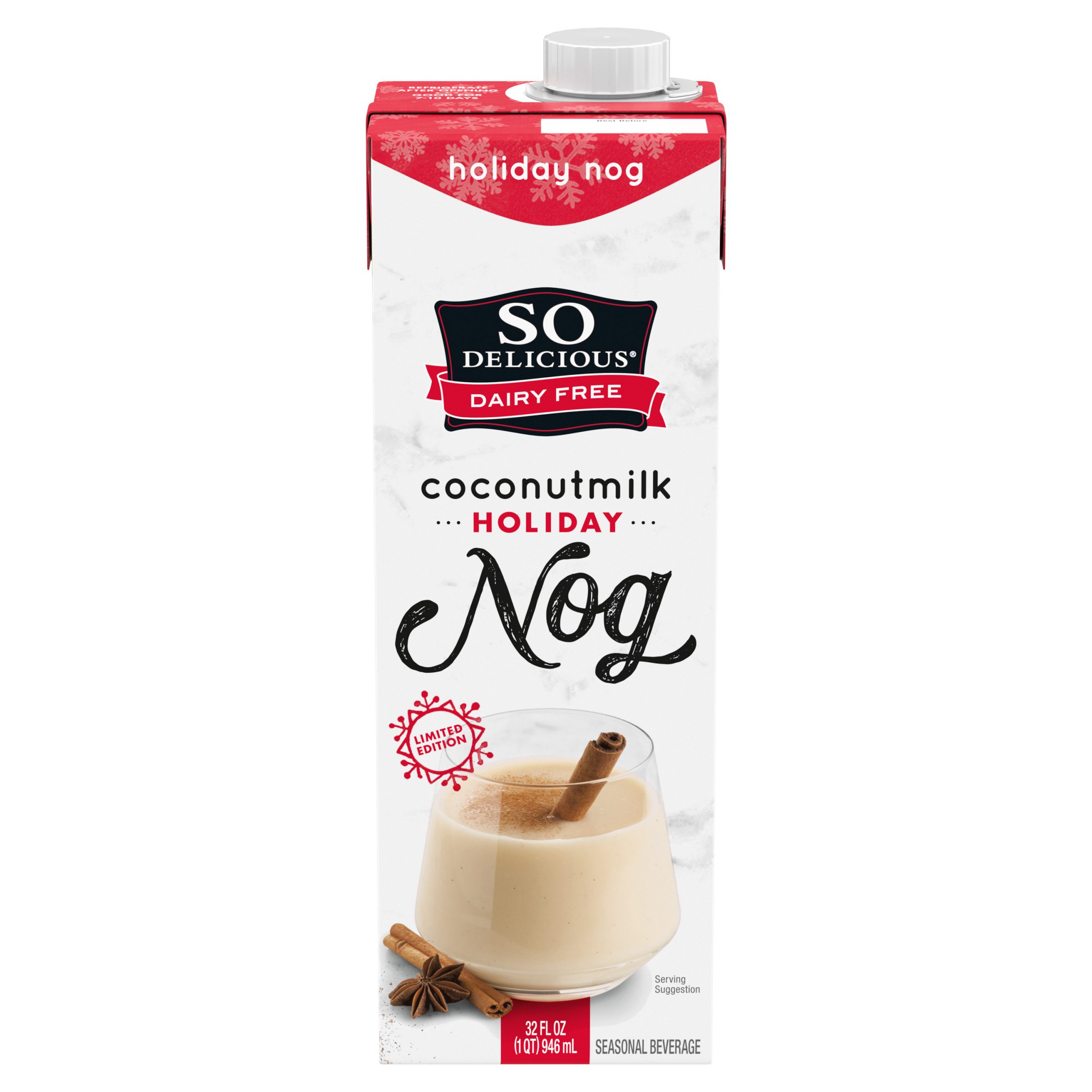 Healthy Dairy-Free Holiday Nog Creamer - Kalejunkie