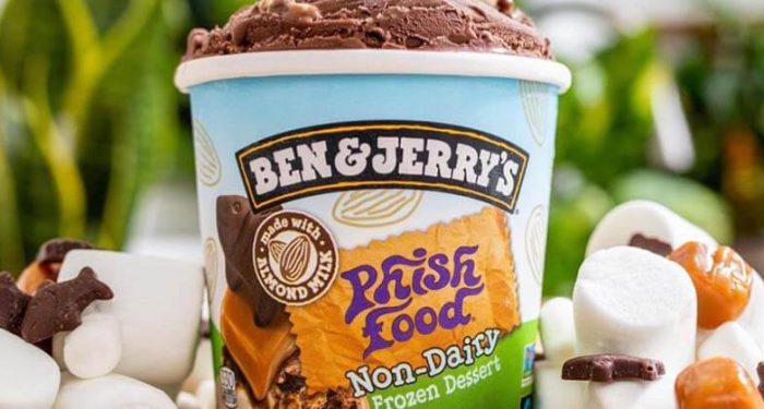 Ben and Jerry's Non-Dairy Phish Food