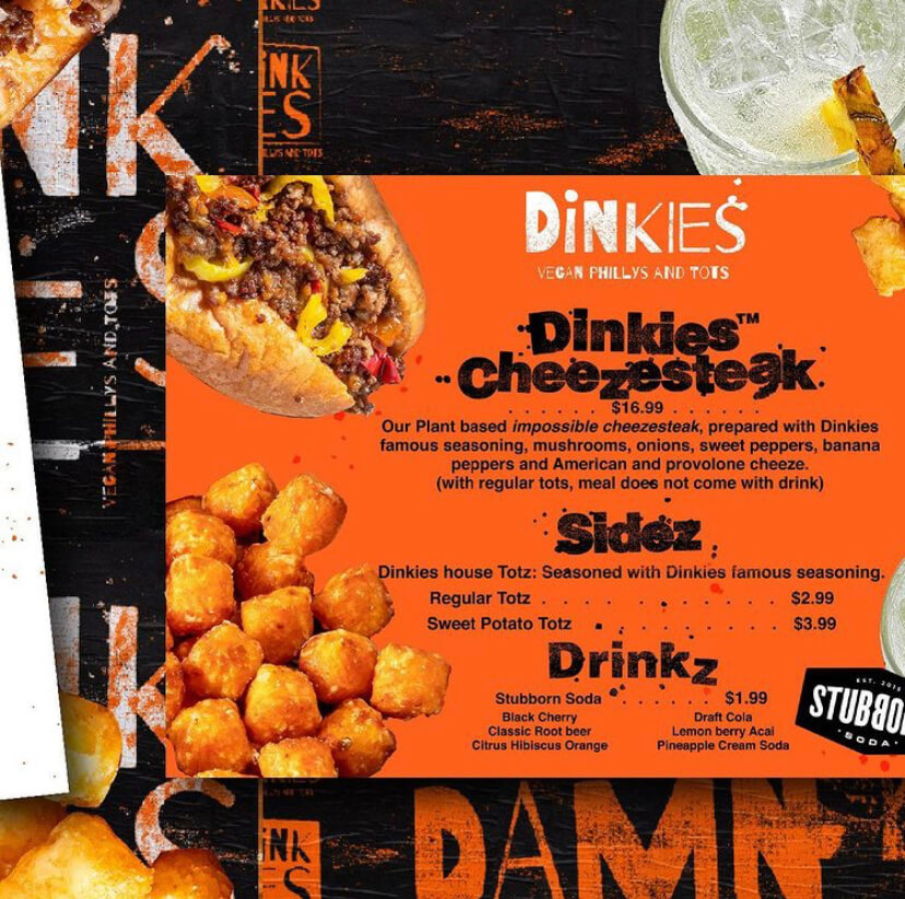 Dinkies Menu