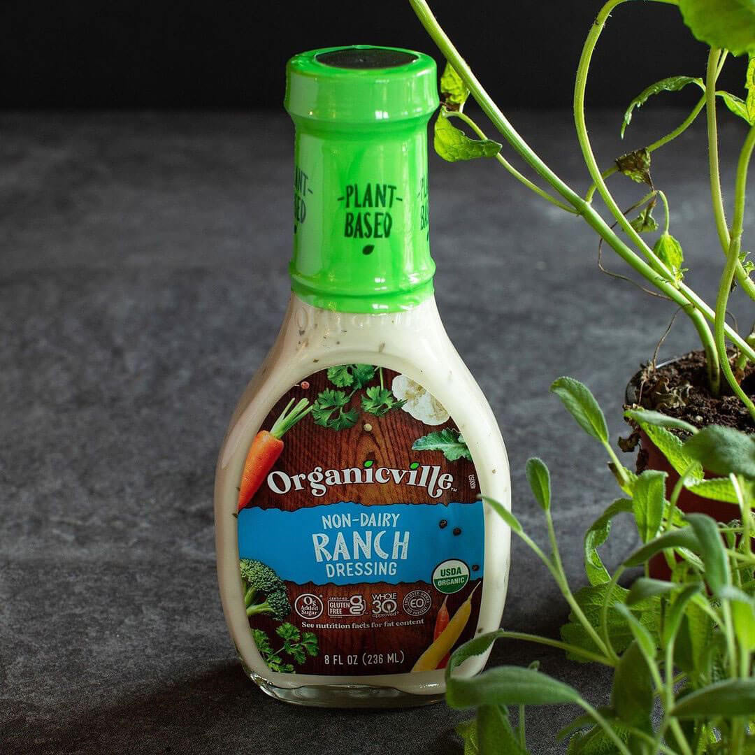 Healthy Vegan Ranch Dressing With Avocado Oil, Dairy Free Ranch