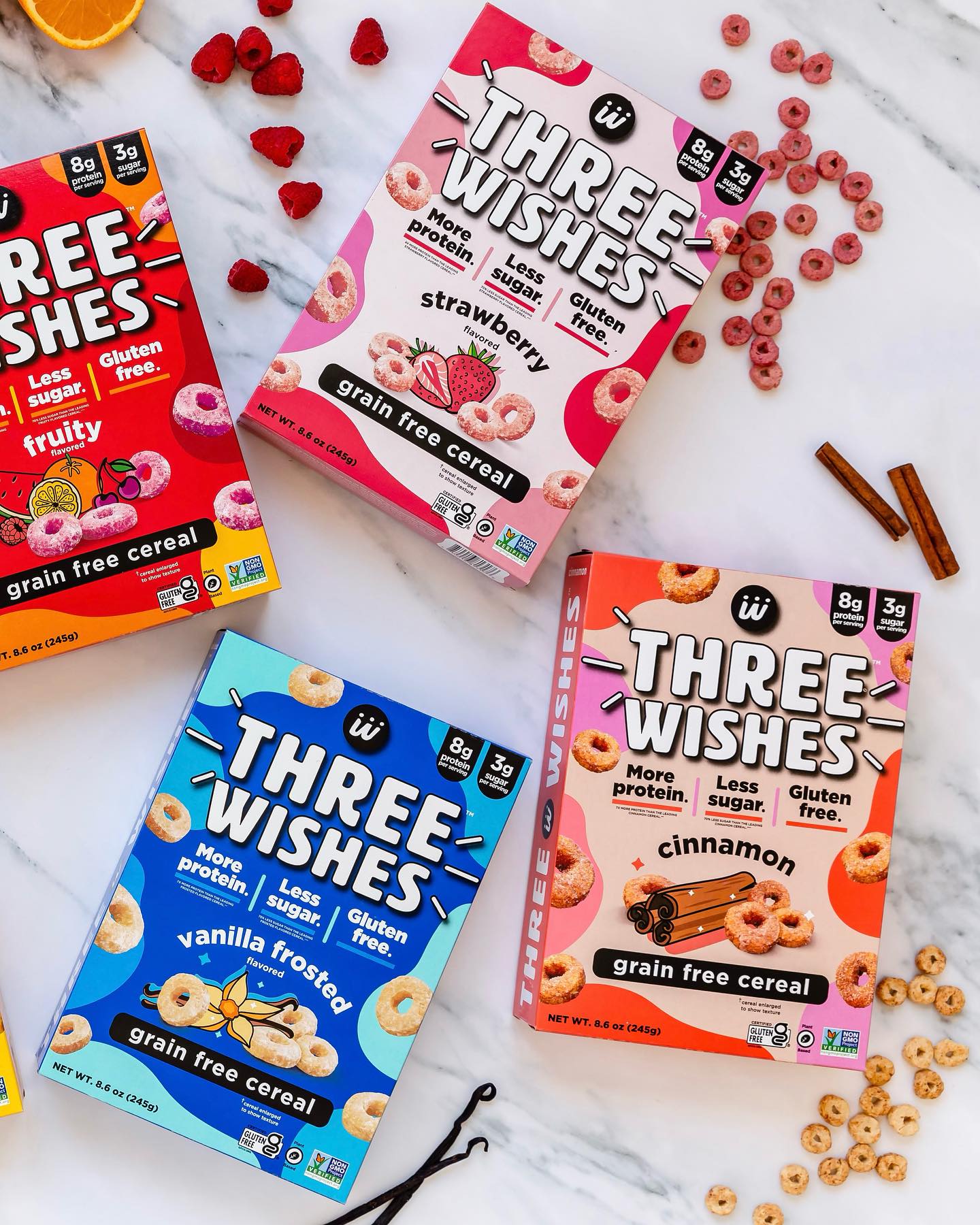 Three Wishes vegan cereal