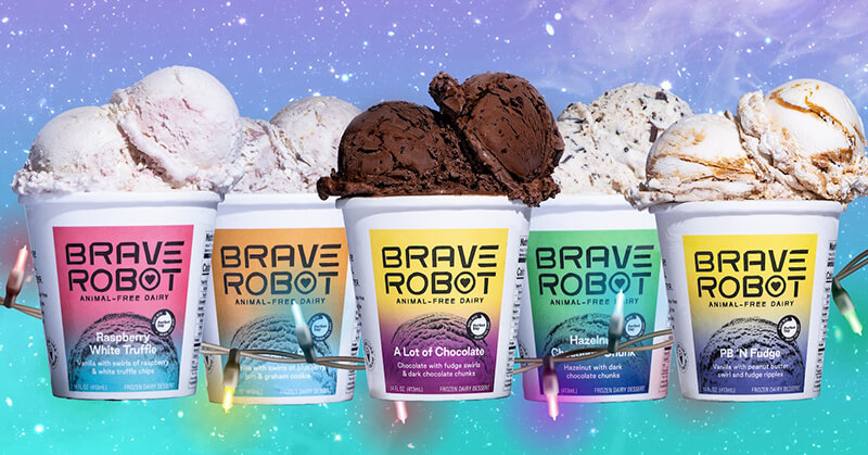 brave robot ice cream flavors