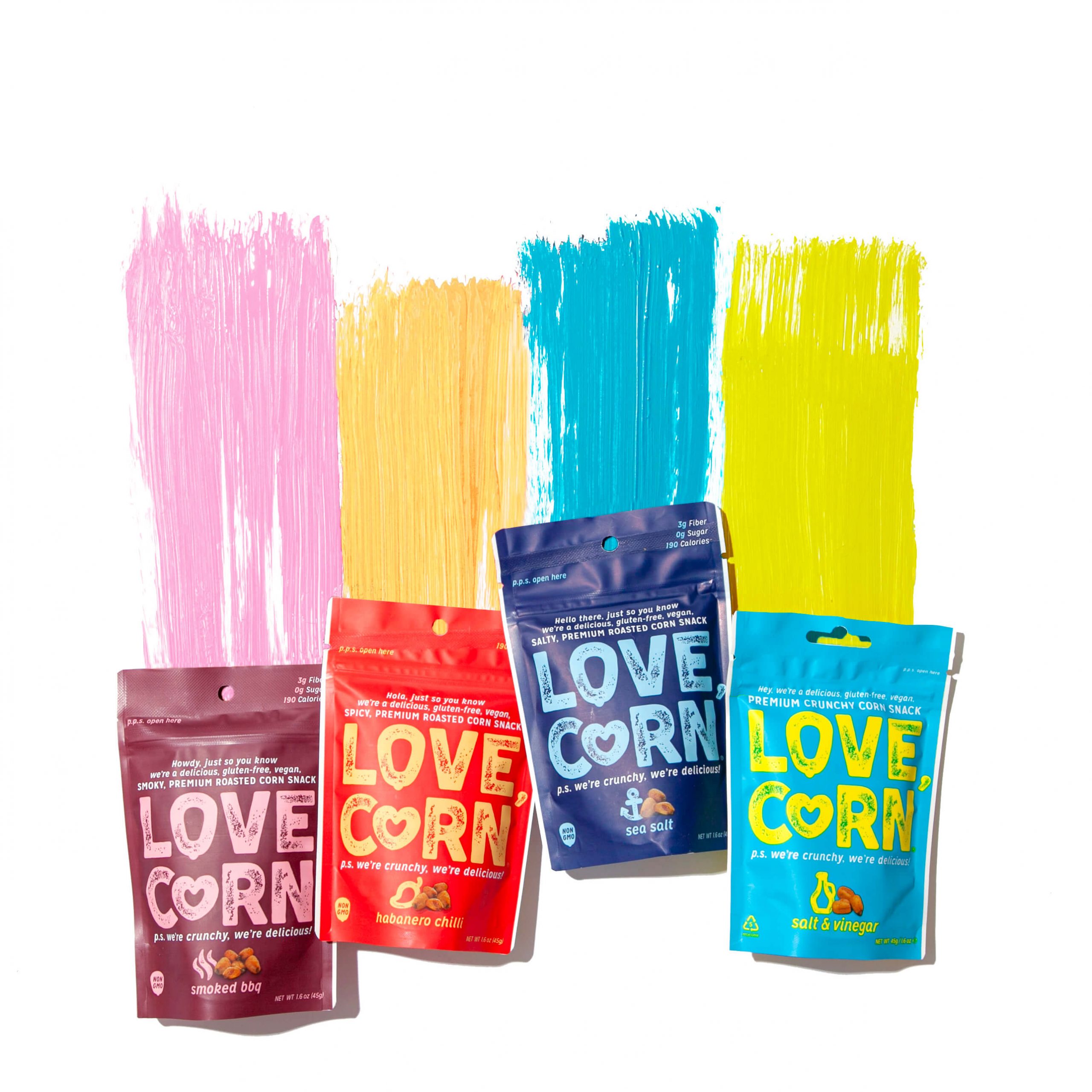 Order Love Corn Snacks Corn Roasted Salt & Vinegar 4 oz Love Corn