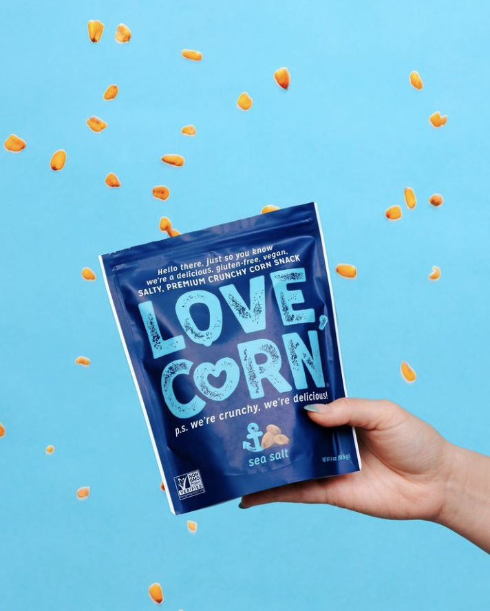 Love, Corn is the Vegan Snack for When You're On the Go