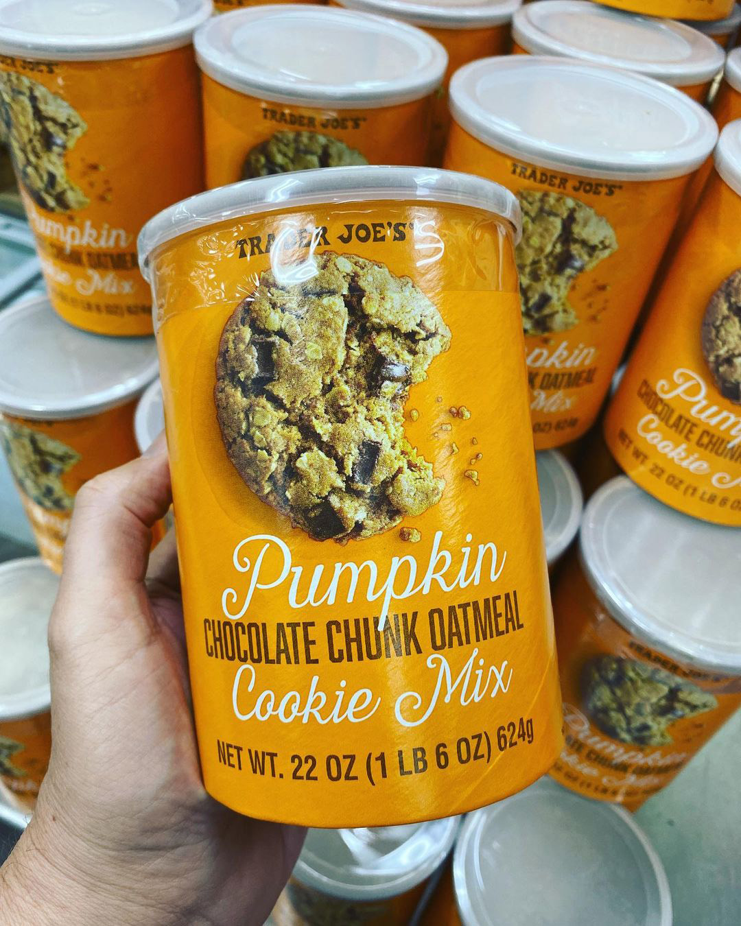 Pumpkin Chocolate Chunk Oatmeal Cookie Mix