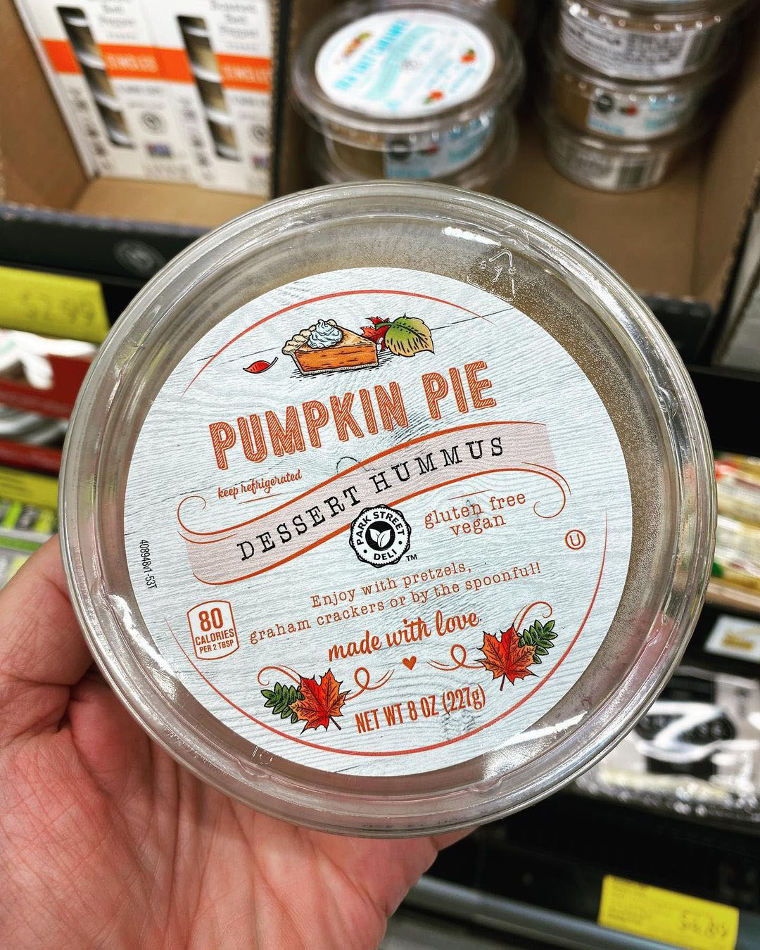 Pumpkin Pie Hummus