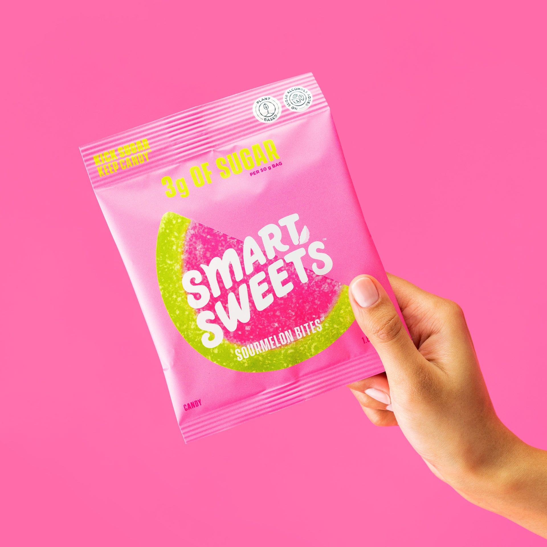 Person holding Smart Sweets