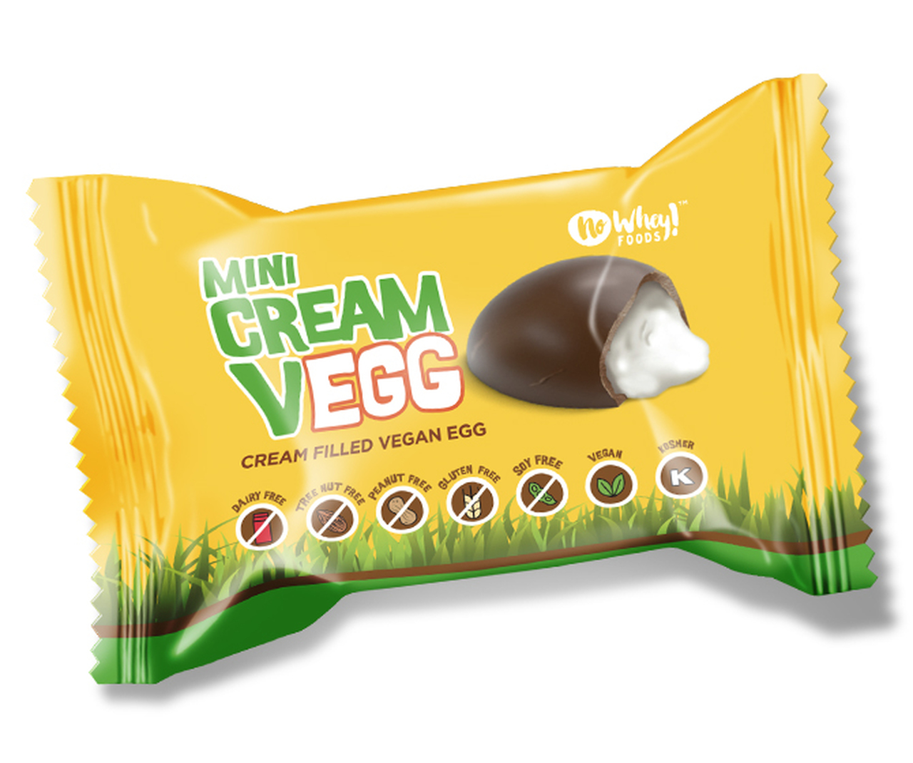 No Whey vegan cream egg candy