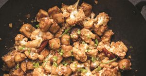 Chili Cauliflower and Tofu Recipe