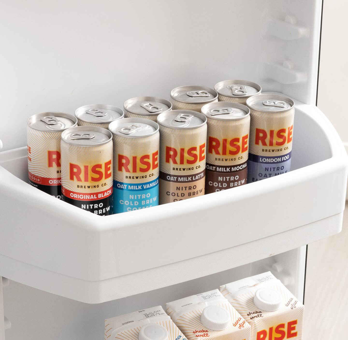 Rise Brewing Co. Lattes