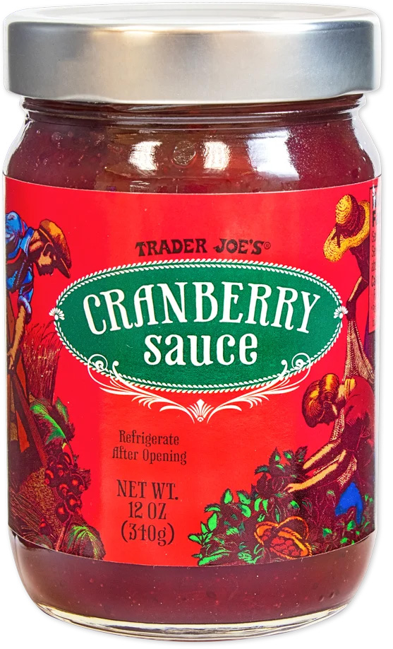 Vegan Cranberry Sauce from Trader Joe's