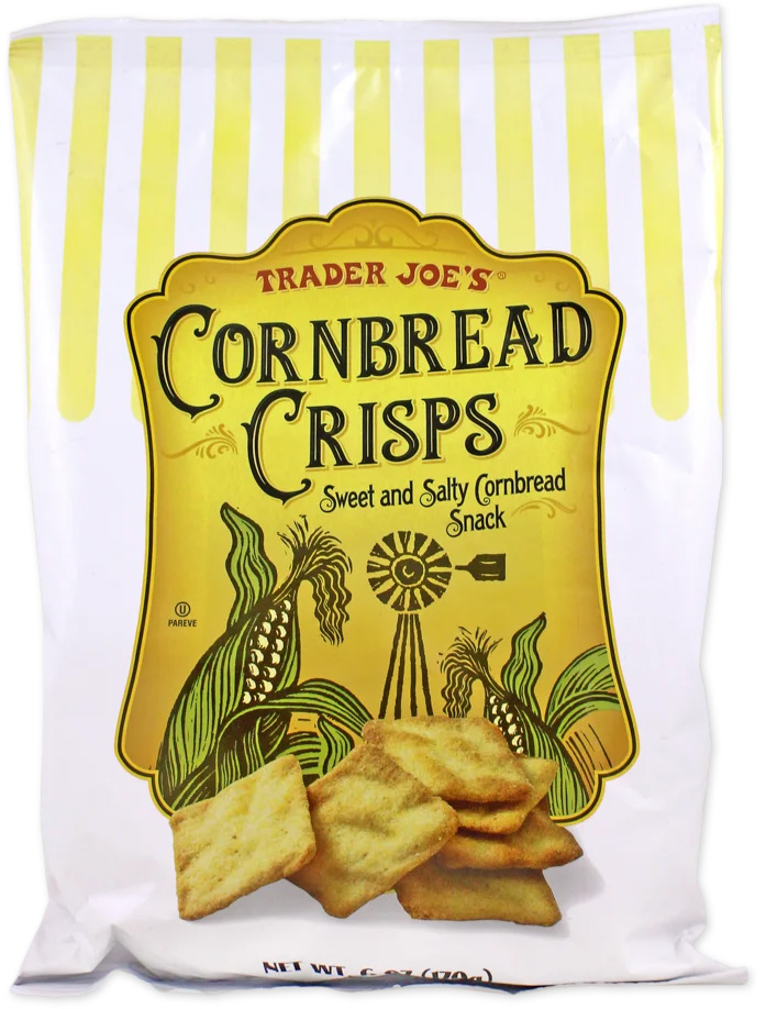 Vegan Cornbread Crisps