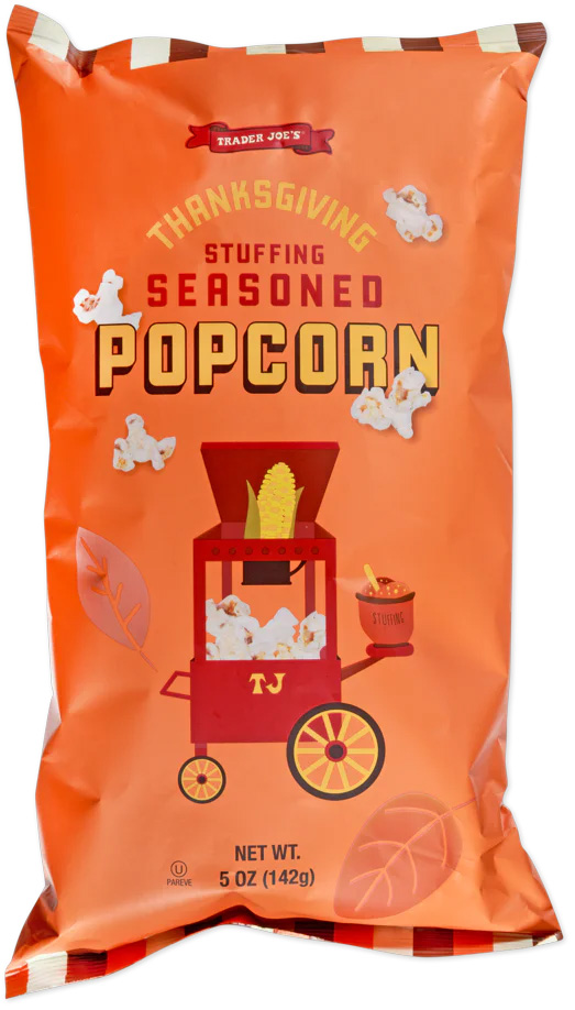 Trader Joe's Thanksgiving Stuffing Seasoned Popcorn