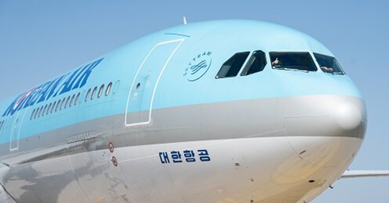 Korean Air airplane
