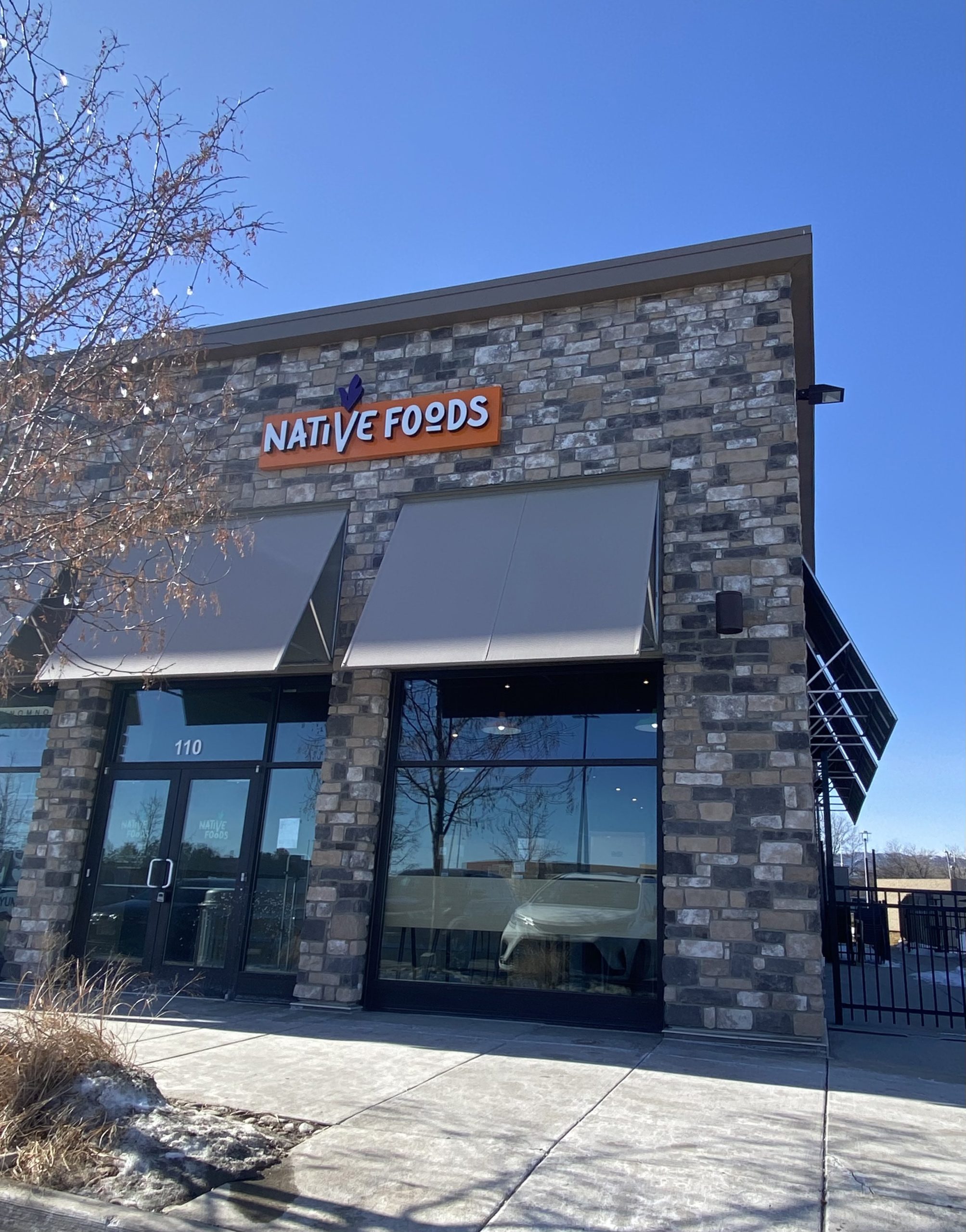 Exterior View of Native Foods Restaurant in Fort Collins 