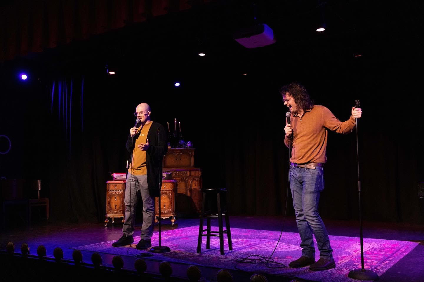 Scott Seven and Michael Raley performing Stand Up Comedy
