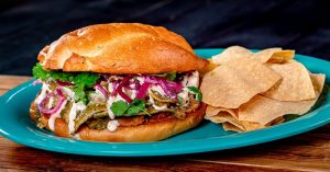 Disneyland torta de chilaquiles