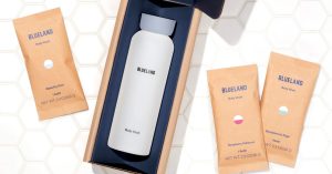 Blueland products in bathroom
