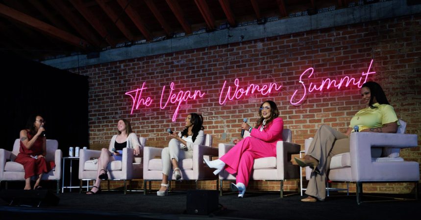 Women speaking at Vegan Women Summit