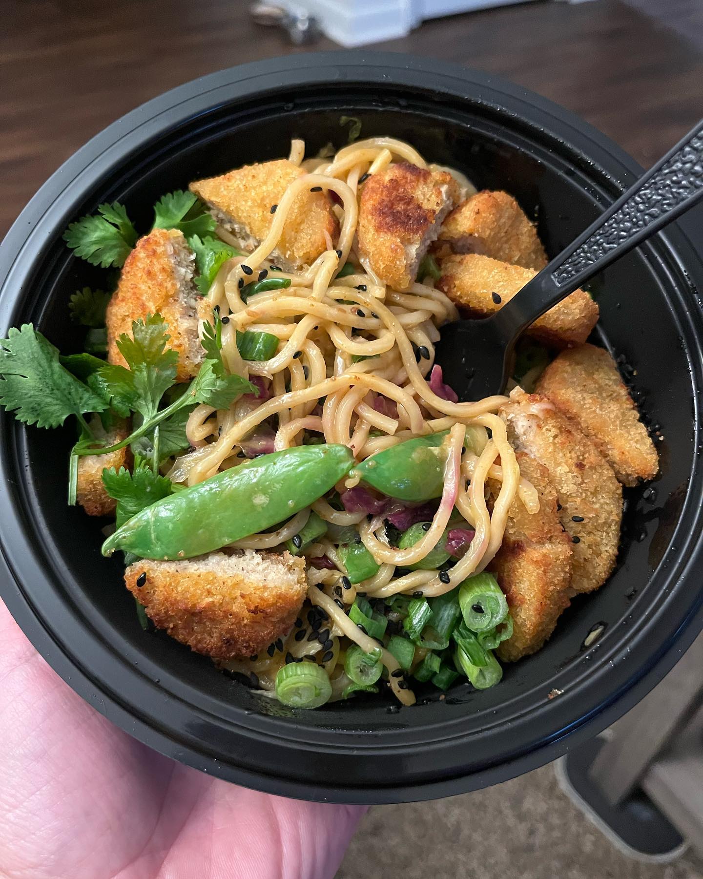 Bowl of food from Noodles & Co.