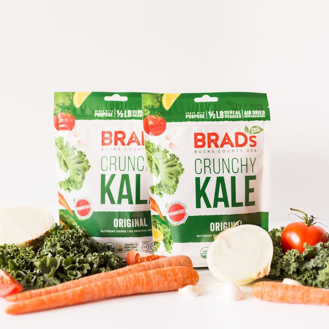 Brad's Kale package with fresh veggies
