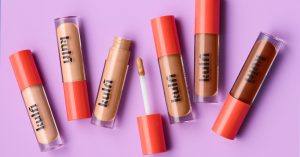 Kulfi beauty shades of concealer spread out