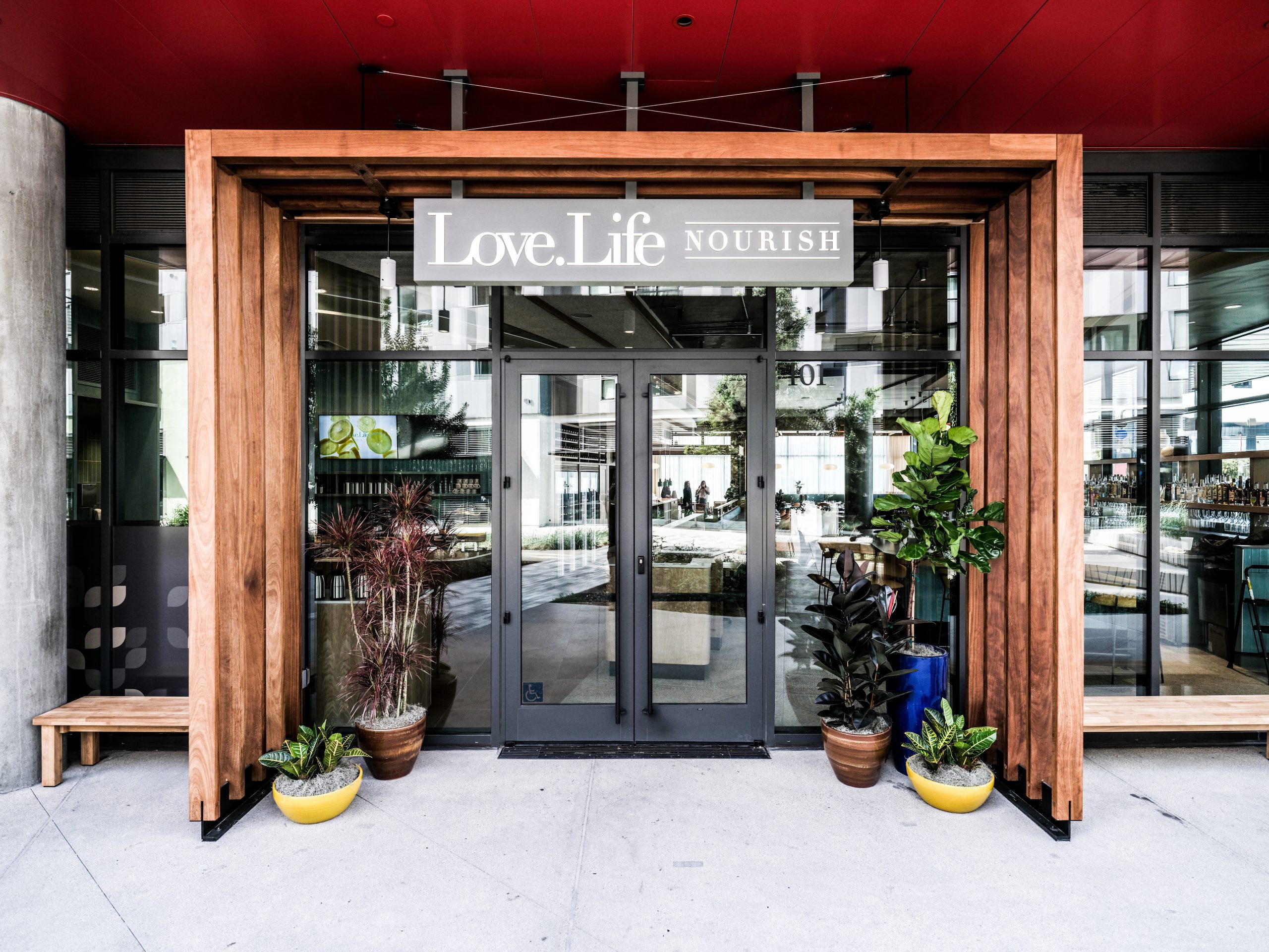 Love.Life restaurant exterior